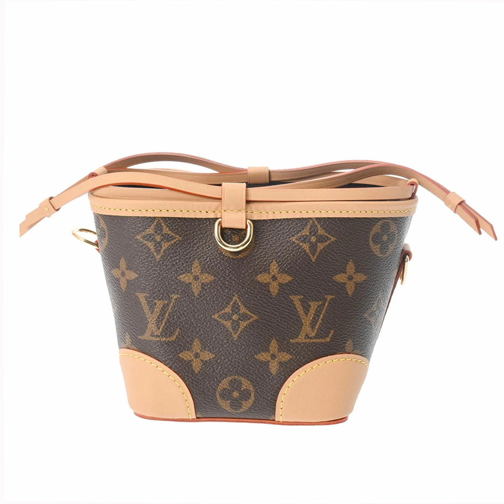LOUIS VUITTON Monogram Noe Purse Brown Canvas Shoulder Bag